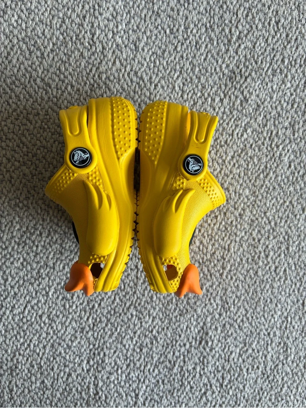 Crocs Littles LAM Rubber Ducky Clog C2/C3 Yellow 210025 Toddler